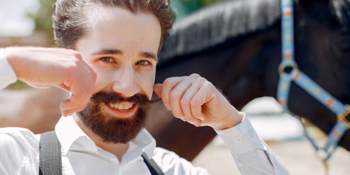 How to Perfect the Handlebar Mustache and Goatee Look