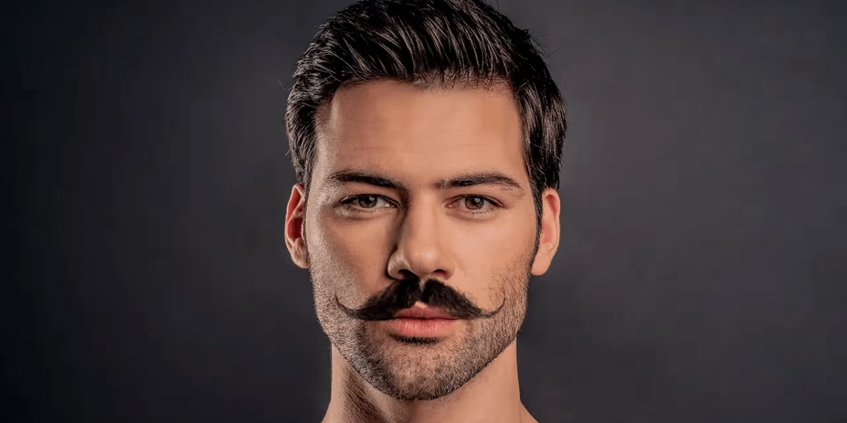 Short Beard with Mustache