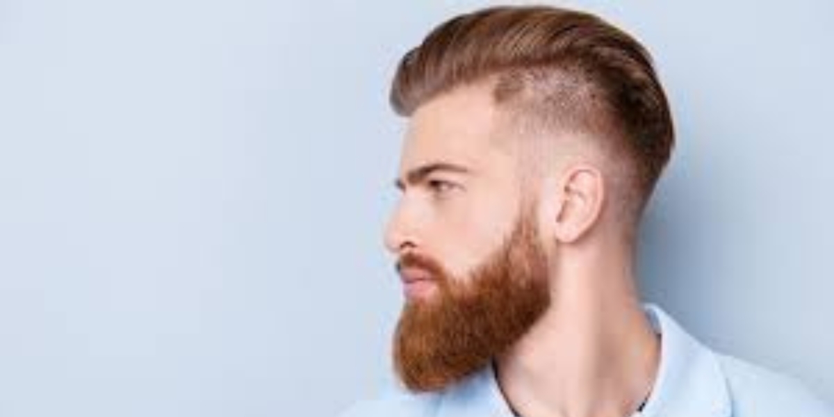 High Fade with Beard