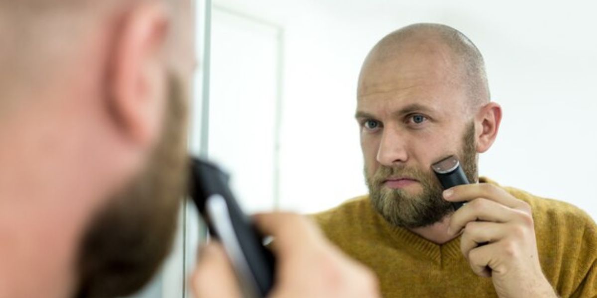 Full Beard with a Shaved Head