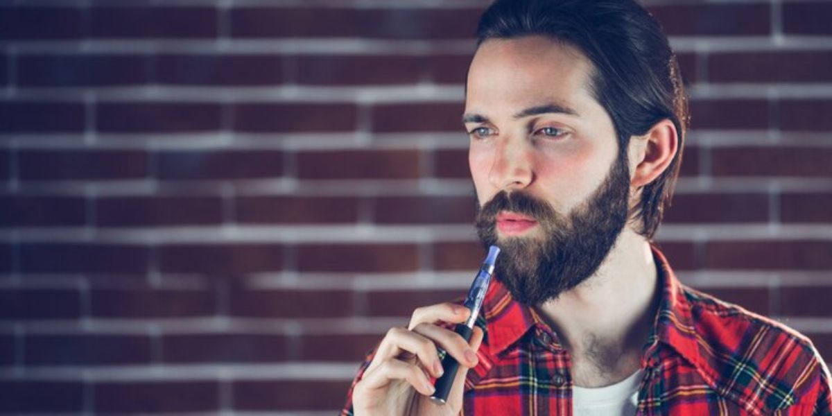 Pencil Mustache with Beard