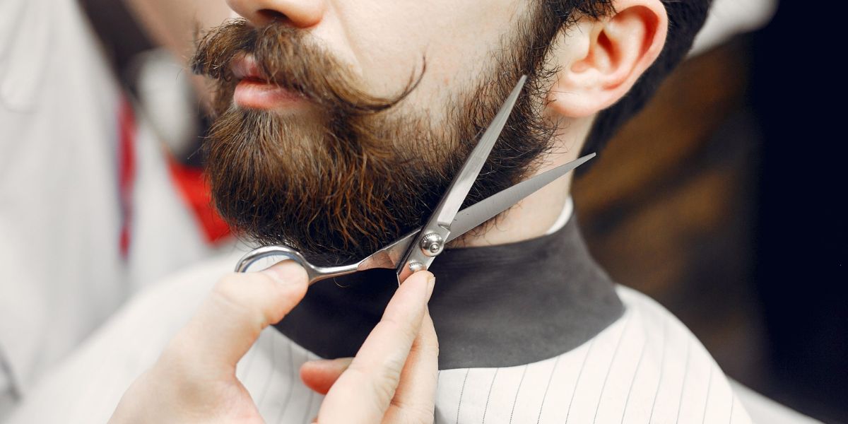 Pencil Mustache with Beard