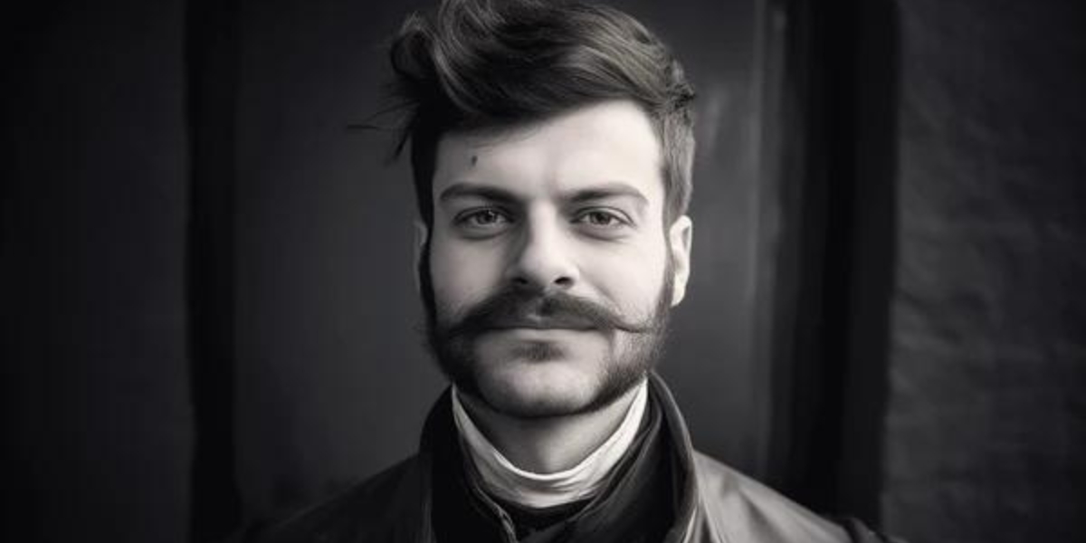 Anchor Beard with Mustache 