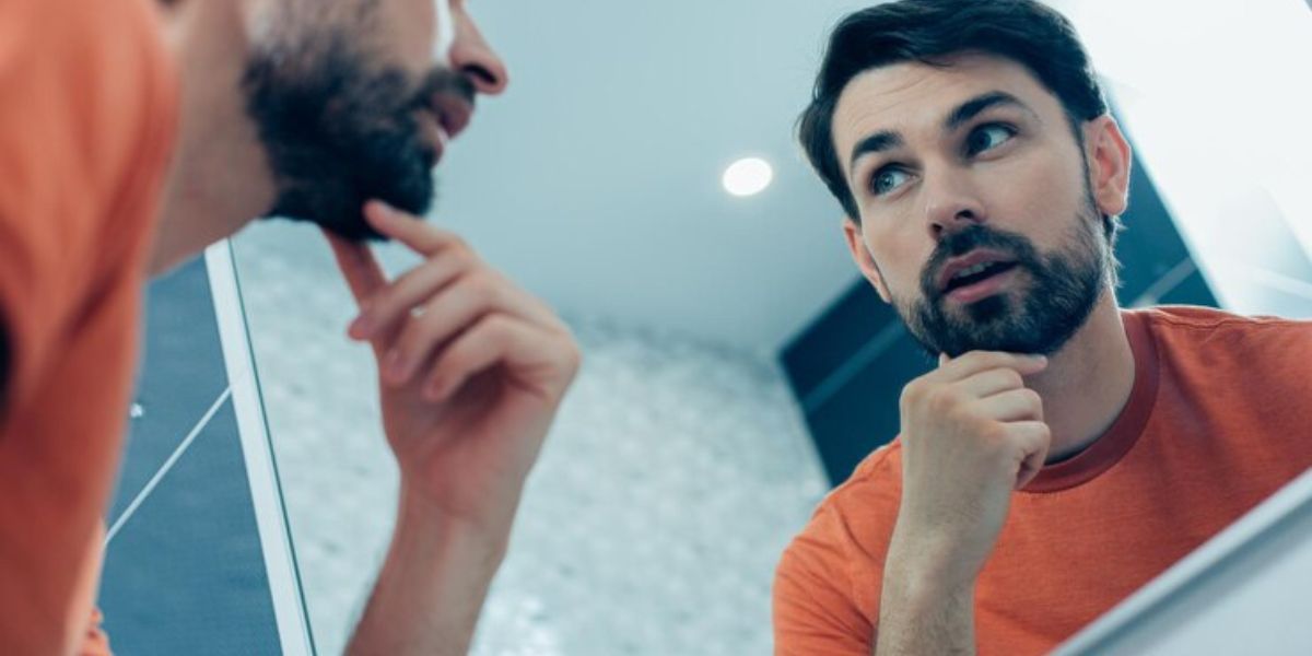 Tapered Sideburns with Beard