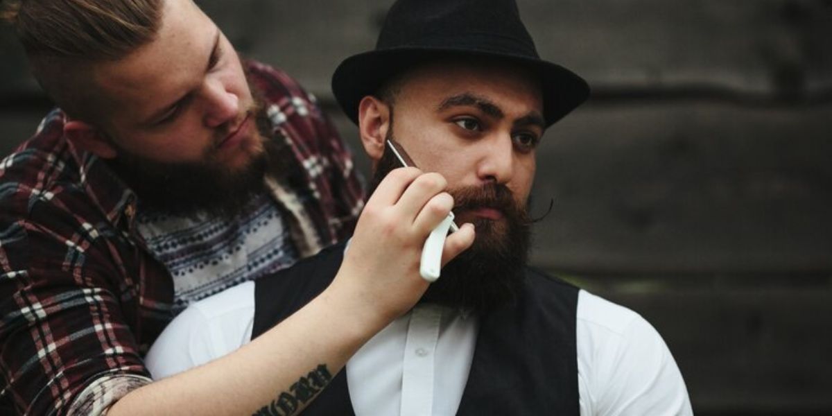 Full Beard with a Neat Mustache