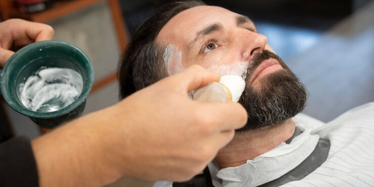 Full Beard with a Neat Mustache